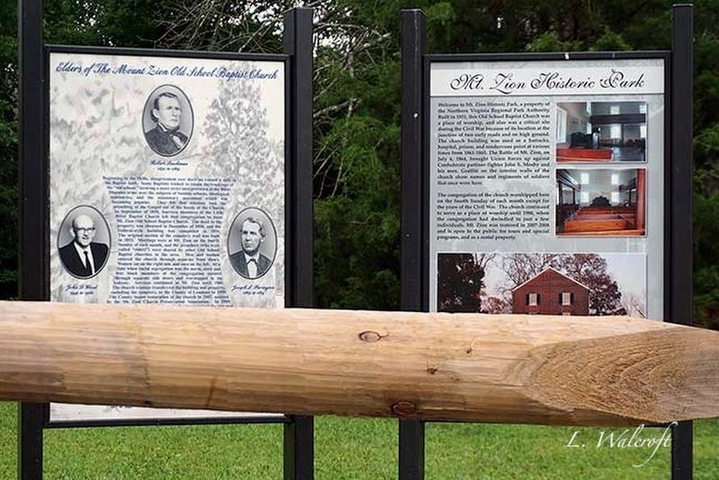 This marker and the one next to it.. Click for full size. This marker and the one next to it. image. Click for full size.