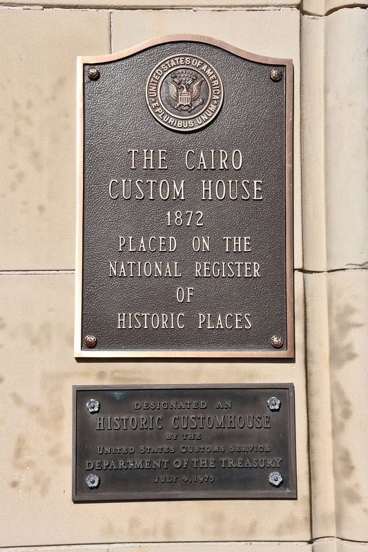 The Cairo Custom House Marker image. Click for full size.