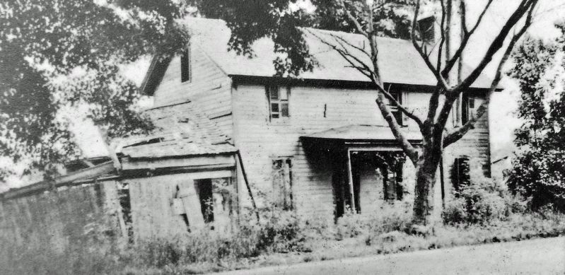 Marker detail: Du Bois House (1933) image. Click for full size.