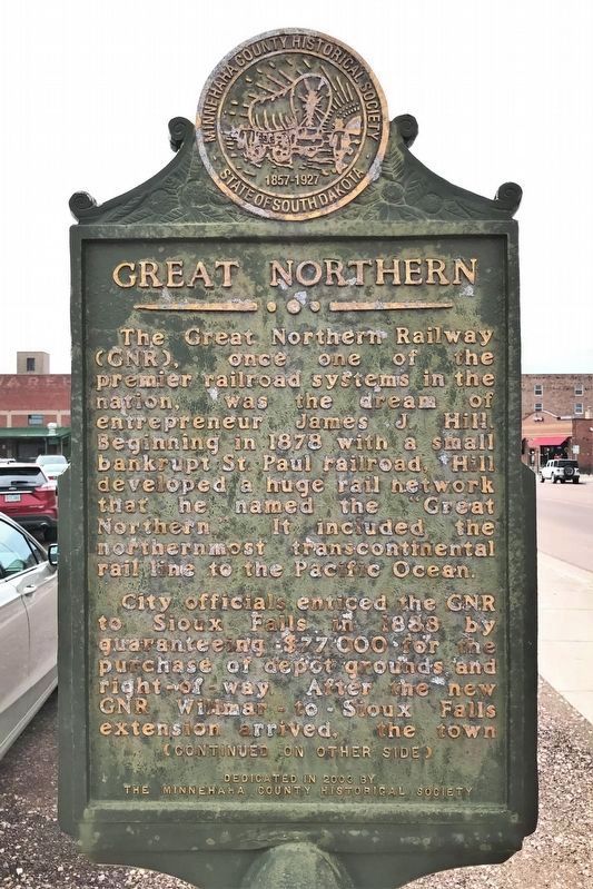 Great Northern Marker. Click for full size. Great Northern Marker image. Click for full size.