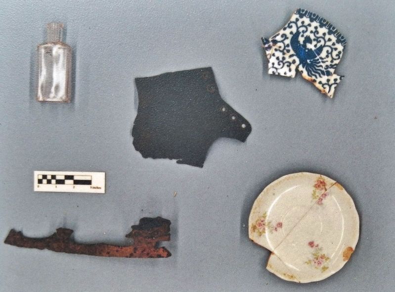 Marker detail: UMass Archaeological Field Study Artifacts image. Click for full size.