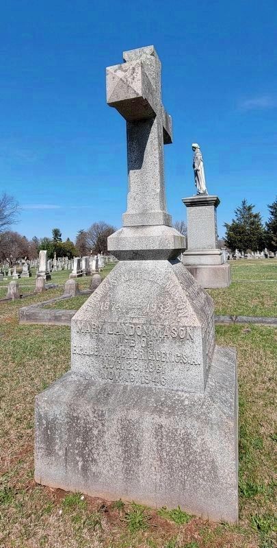 Grave of Mary Landon Mason Alexander image. Click for full size.