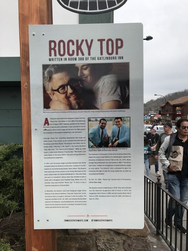 Rocky Top Marker. Click for full size. Rocky Top Marker image. Click for full size.
