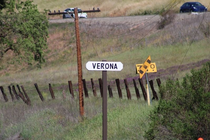 Verona train stop. Interstate 680 in the background image. Click for full size.