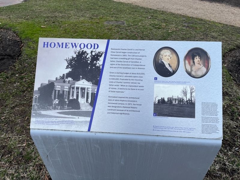 Homewood Marker image. Click for full size.