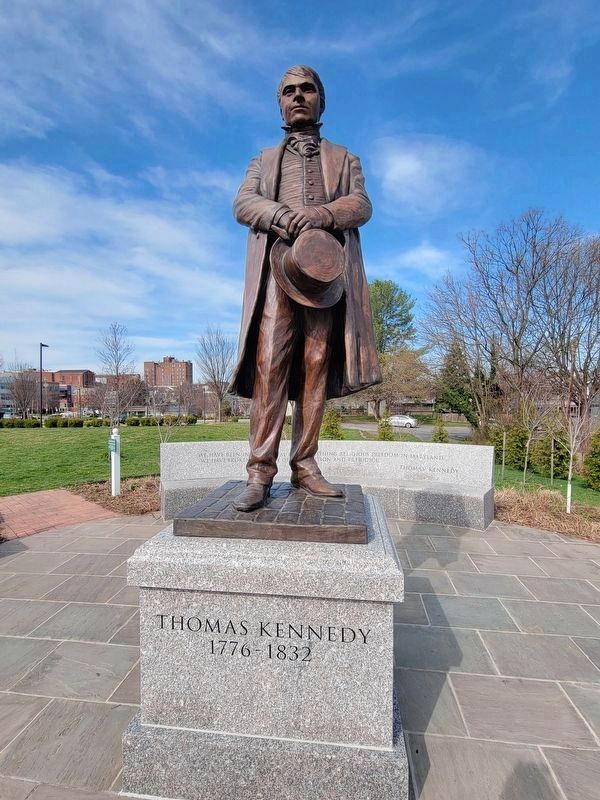 Thomas Kennedy Statue image. Click for full size.
