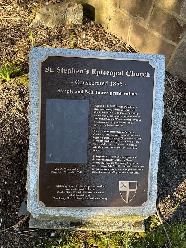 St. Stephen's Episcopal Church Marker image. Click for full size.
