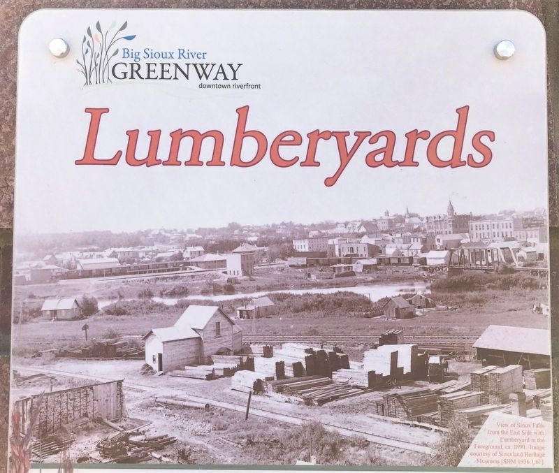 Lumberyards Marker image. Click for full size.