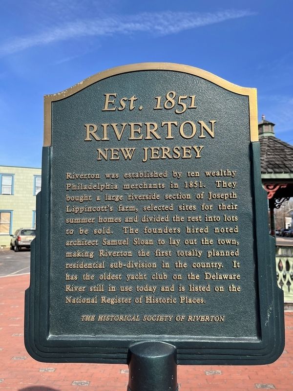 Riverton Marker image. Click for full size.