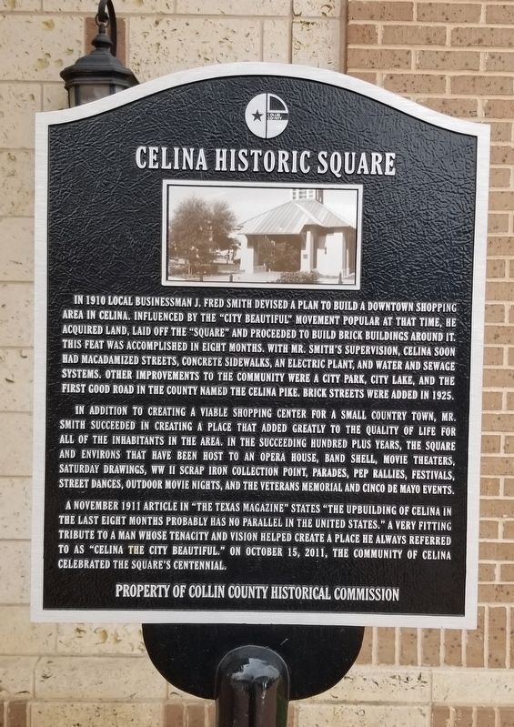 Celina Historic Square Marker image. Click for full size.