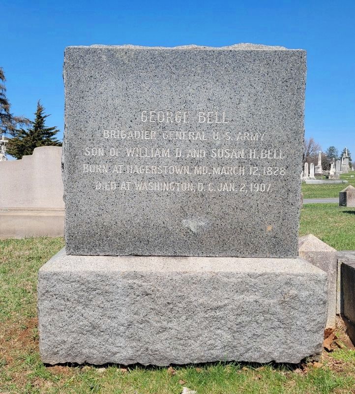 Grave of General George Bell image. Click for full size.