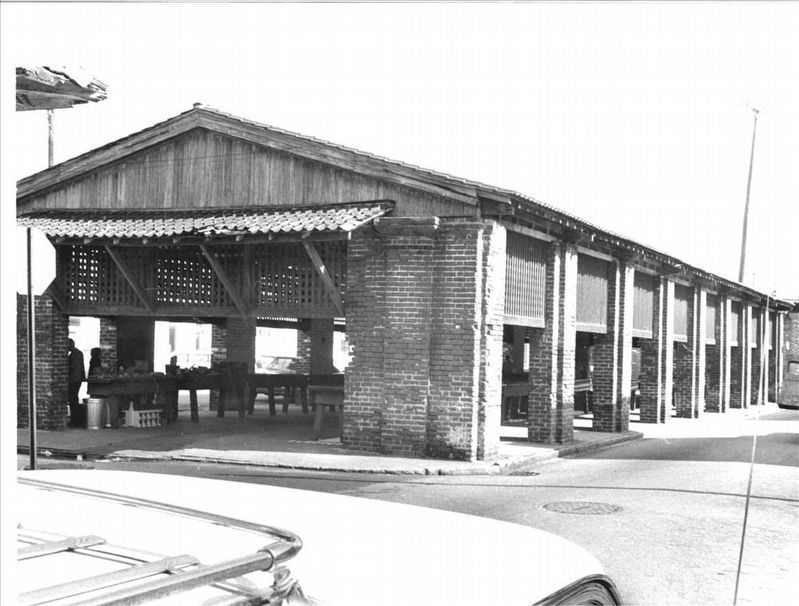 Market Hall and Sheds Marker image. Click for more information.