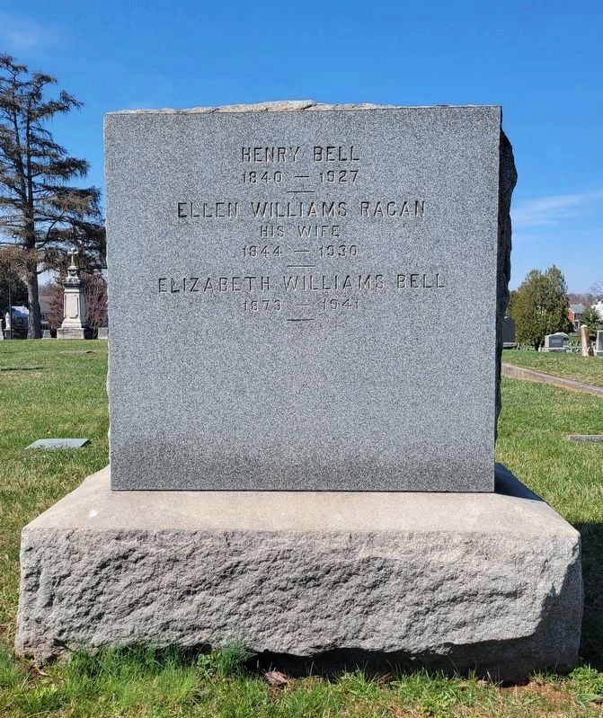 Grave of Henry C. Bell image. Click for full size.