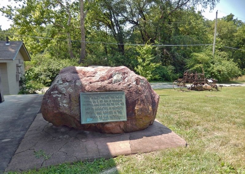 Company C 1st Regiment of Nebraska Marker. Click for full size. Company C 1st Regiment of Nebraska Marker image. Click for full size.