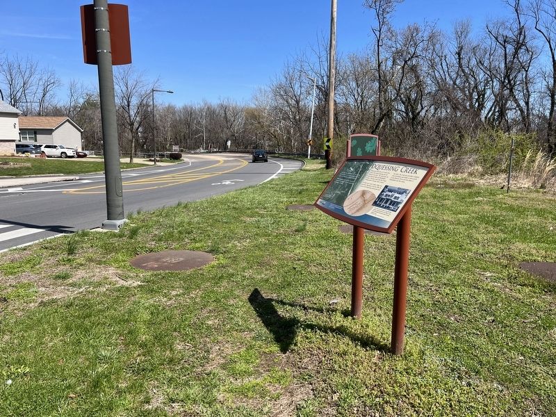 Poquessing Creek Marker image. Click for full size.