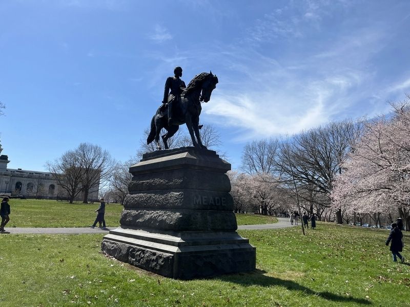 Major General George Gordon Meade Memorial. Click for full size. Major General George Gordon Meade Memorial image. Click for full size.