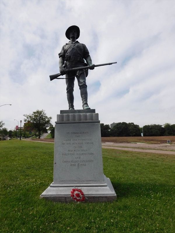 Spanish-American War/Philippine Insurrection/China Relief Expedition Monument. Click for full size. Spanish-American War/Philippine Insurrection/China Relief Expedition Monument image. Click for full size.