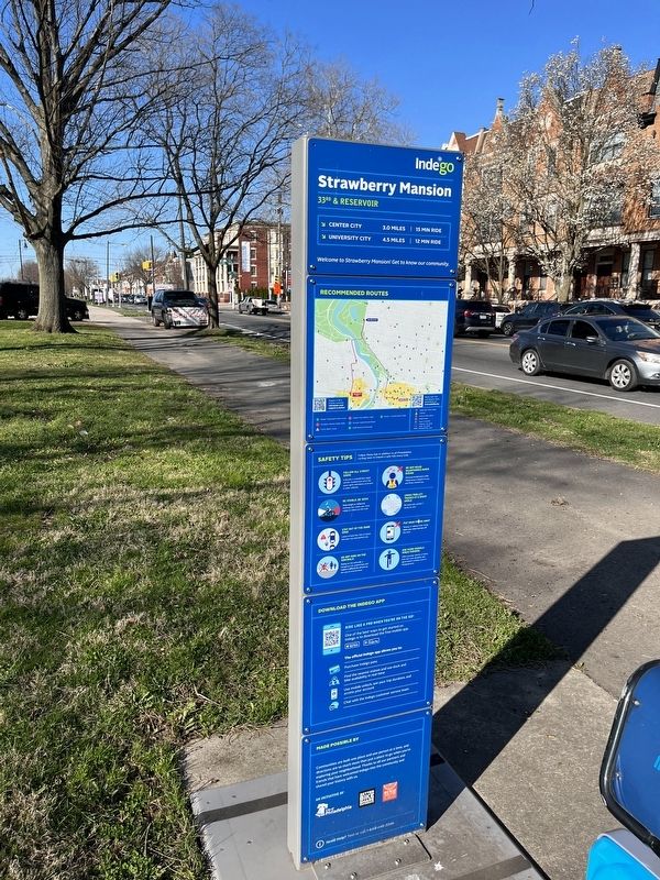 Strawberry Mansion Marker image. Click for full size.