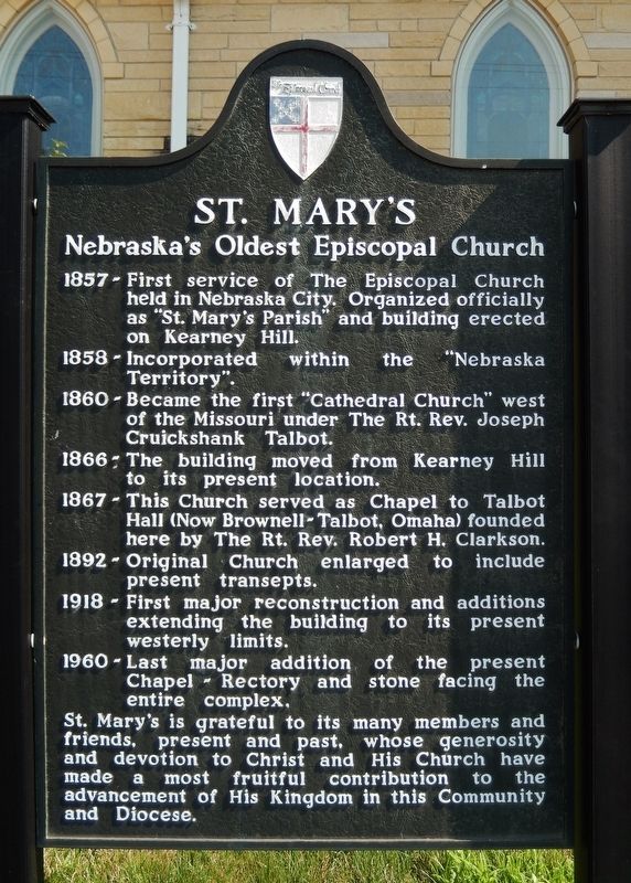 St. Mary's Marker image. Click for full size.