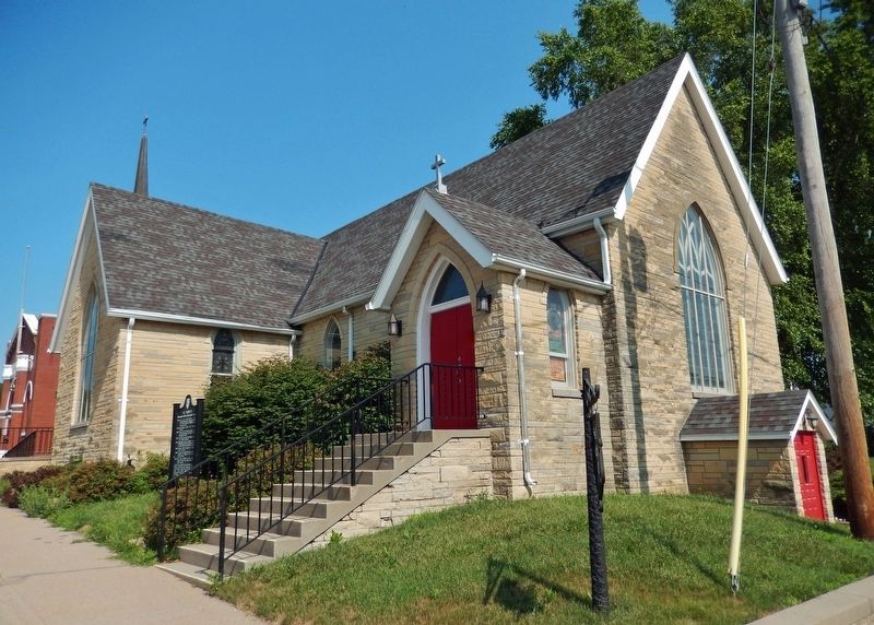 St. Mary's Episcopal Church (<i>southeast elevation</i>) image. Click for full size.