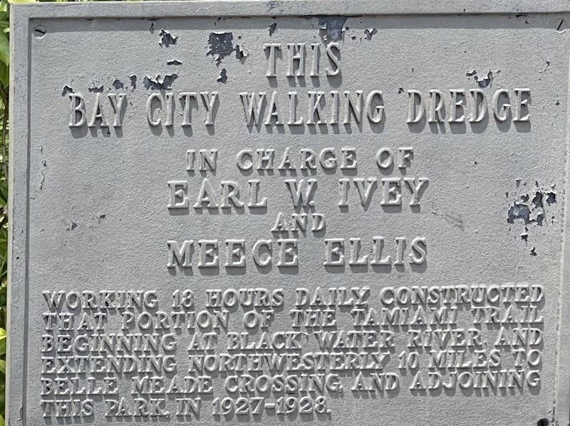 This Bay City Walking Wedge Marker image. Click for full size.