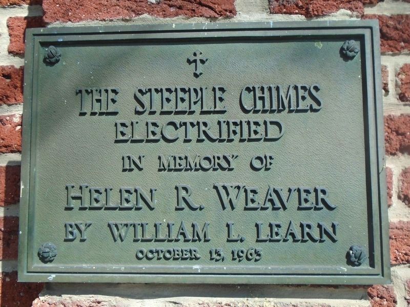 Church Chimes Electrification Marker image. Click for full size.