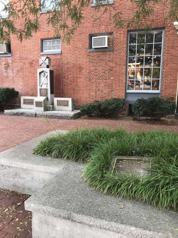 Citizens of Gettysburg Marker. Click for full size. Citizens of Gettysburg Marker image. Click for full size.