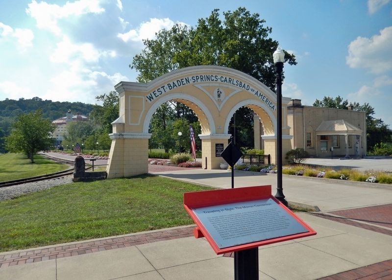 Traveling in Style: The Monon Connection Marker image. Click for full size.