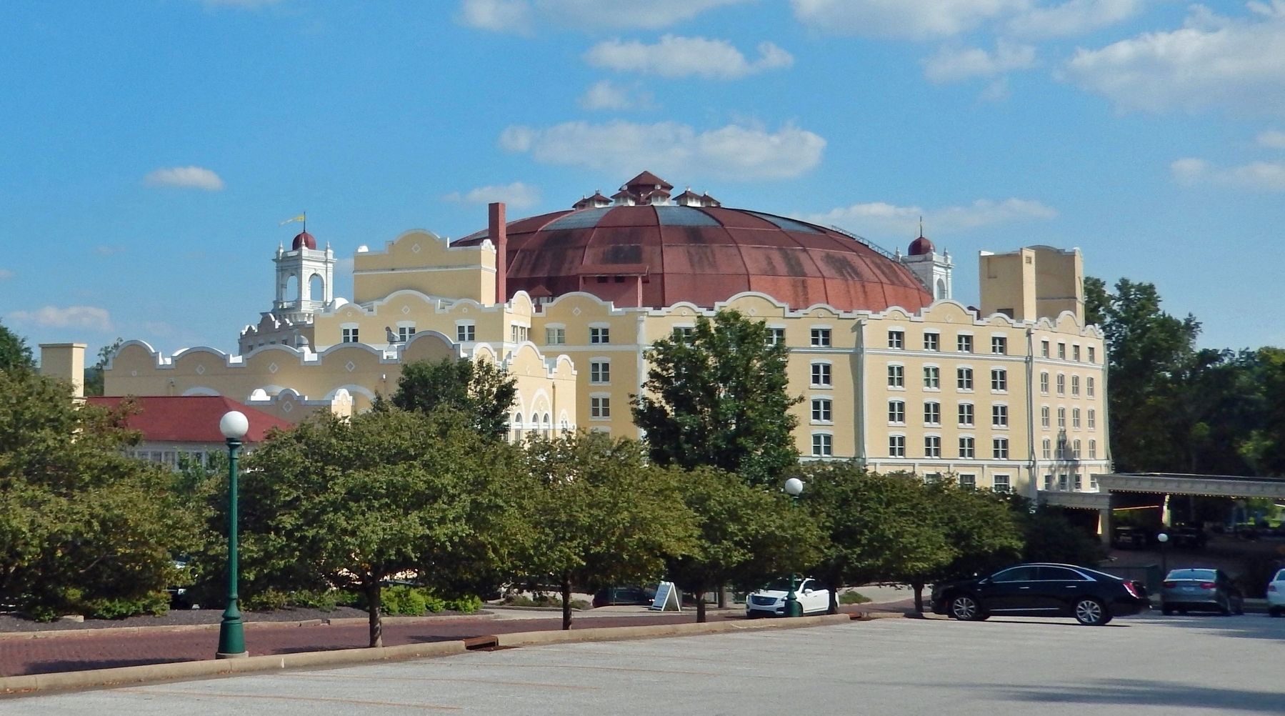 West Baden Springs Hotel Dome image. Click for full size.