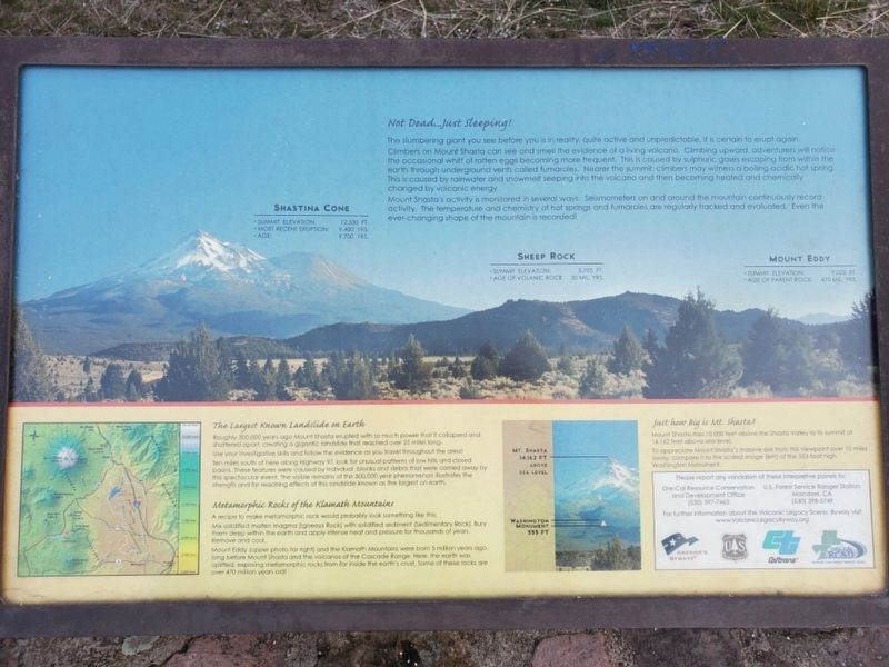 Another information board near the marker. image. Click for full size.