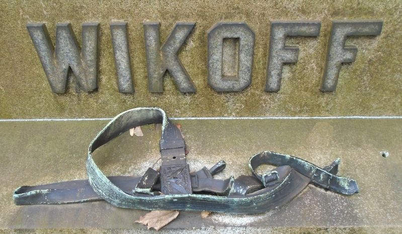 Charles A. Wikoff Monument Detail image. Click for full size.