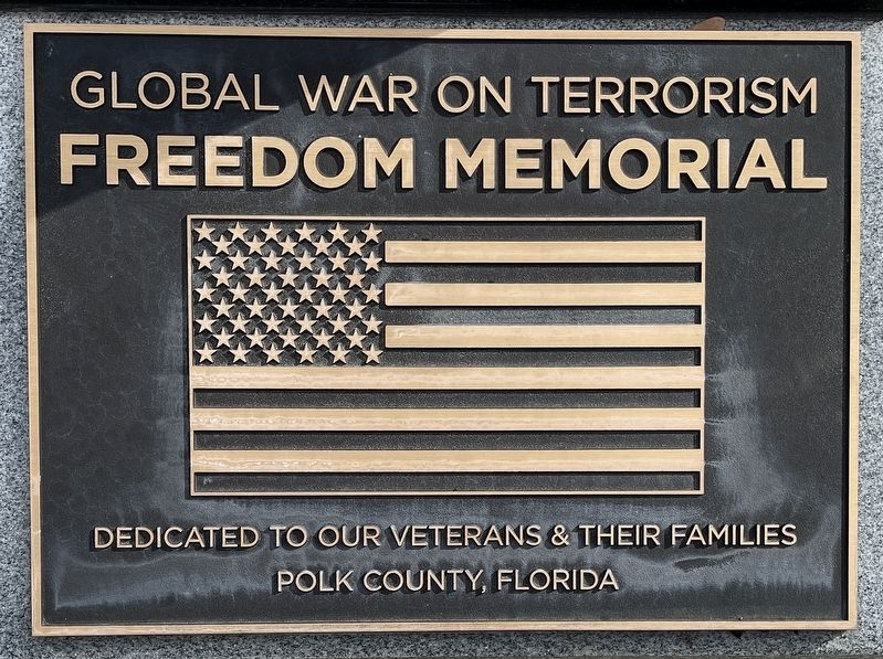 Global War on Terrorism Freedom Memorial image. Click for full size.