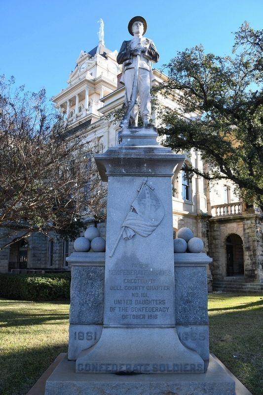 Bell County Confederate Memorial image. Click for full size.