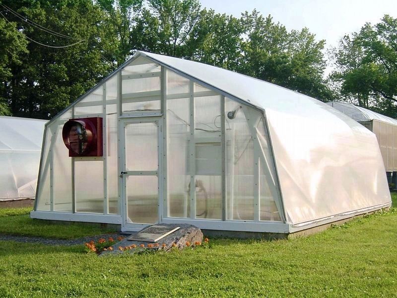 Air-Inflated Greenhouse and Marker image. Click for full size.