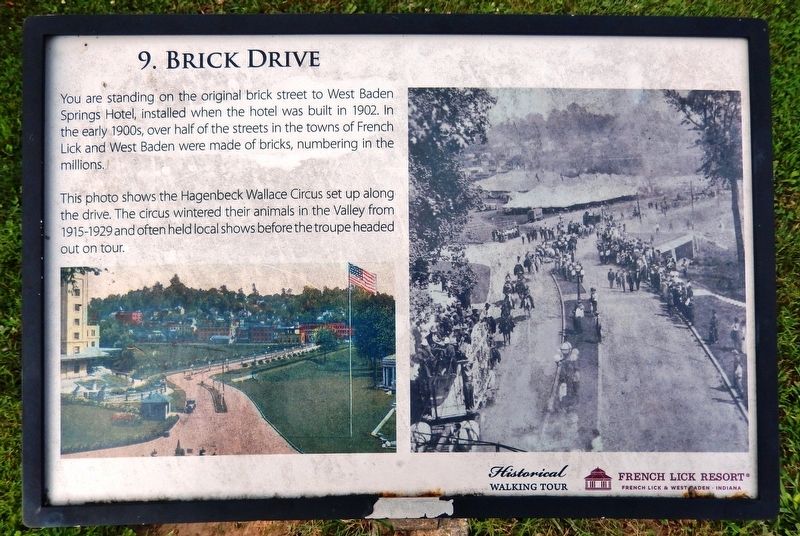Brick Drive Marker image. Click for full size.