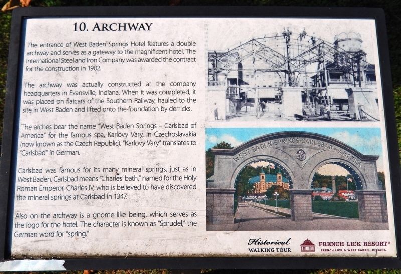Archway Marker image. Click for full size.