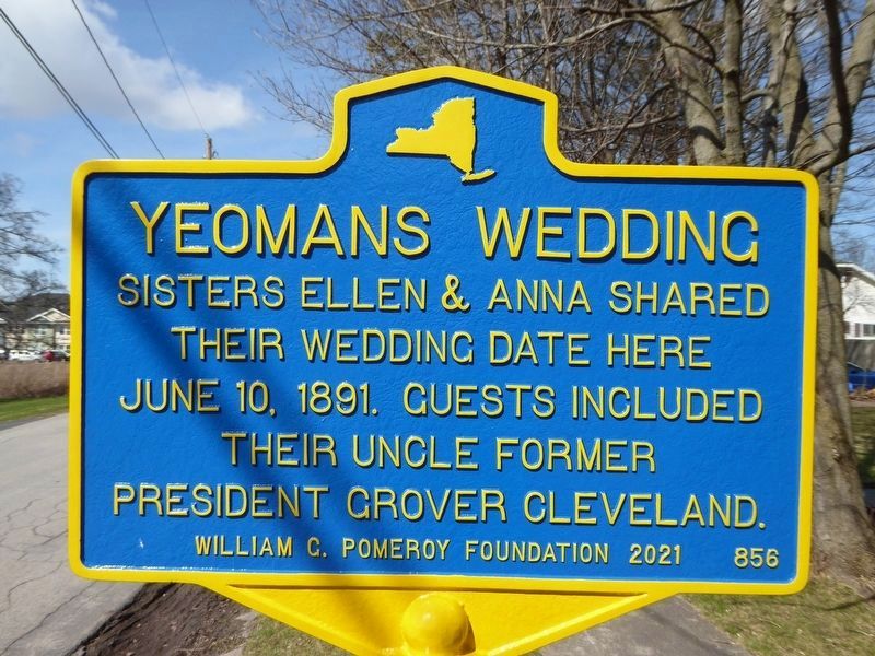 Yeomans Wedding Marker image. Click for full size.