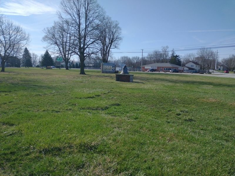 Site Of Salem's Church Marker image. Click for full size.