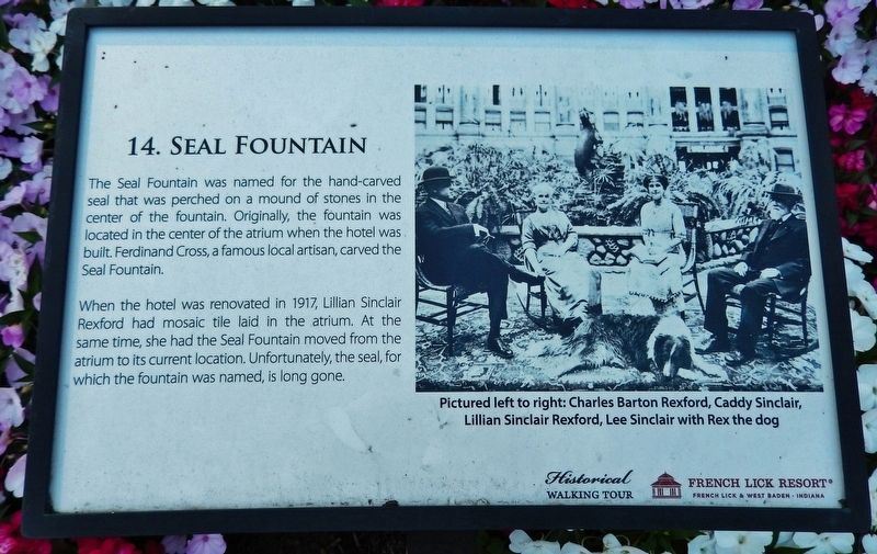 Seal Fountain Marker image. Click for full size.