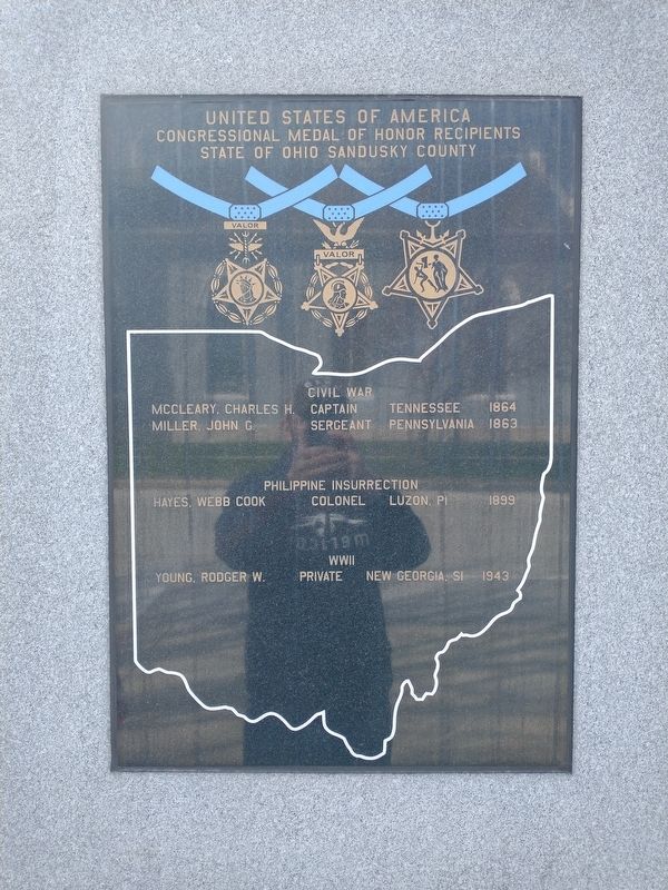 United States Of America Congressional Medal Of Honor Recipients Marker image. Click for full size.