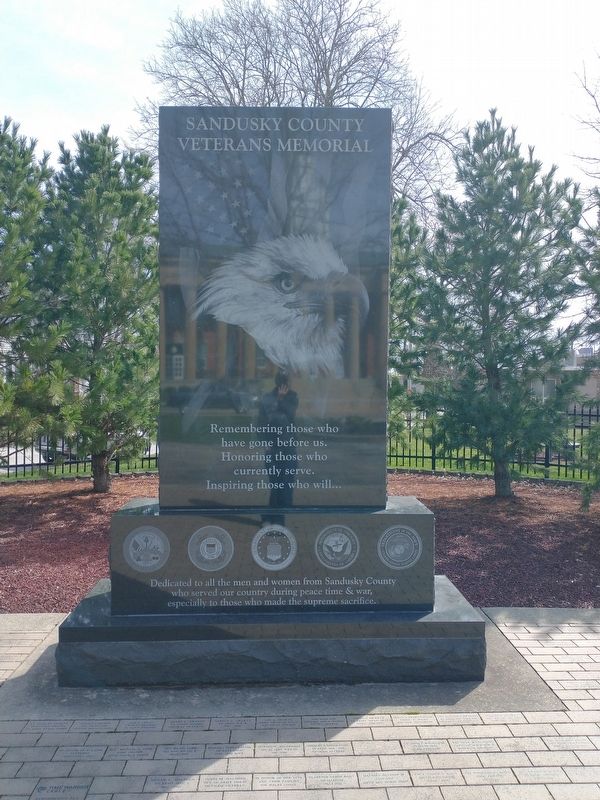 Sandusky County Veterans Memorial image. Click for full size.