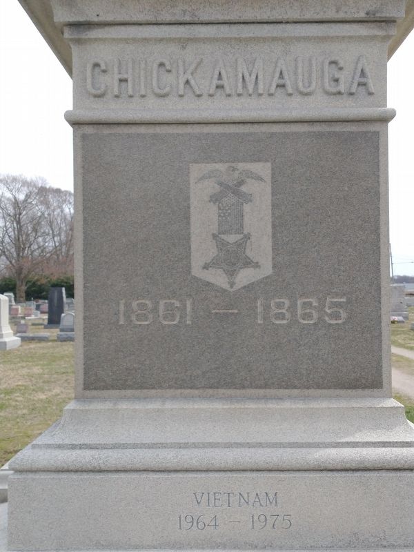 Pleasant Township Civil War Memorial image. Click for full size.