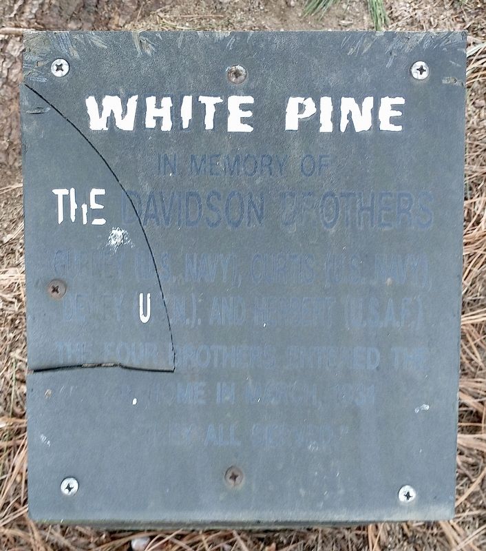 The Davidson Brothers Marker image. Click for full size.