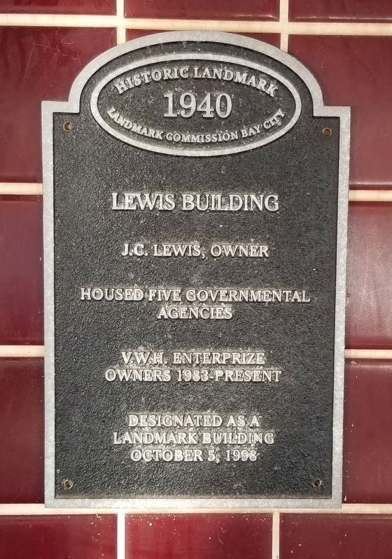 Lewis Building Marker image. Click for full size.