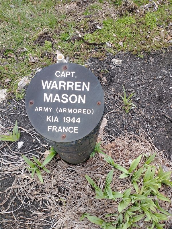Capt. Warren Mason Marker image. Click for full size.