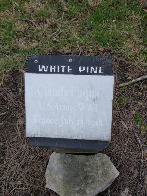 Claude Fuqua Marker. Click for full size. Claude Fuqua Marker image. Click for full size.