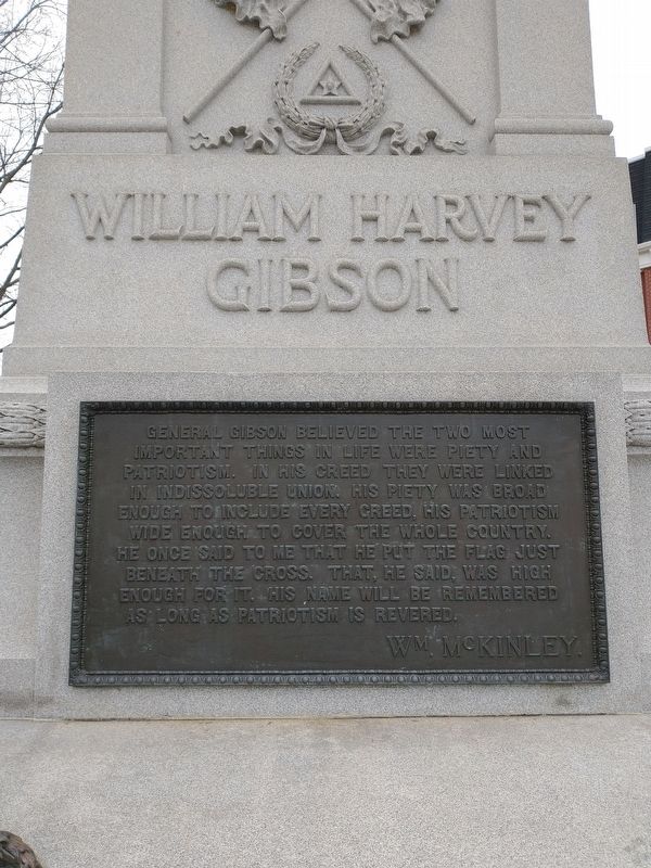William Harvey Gibson Marker image. Click for full size.