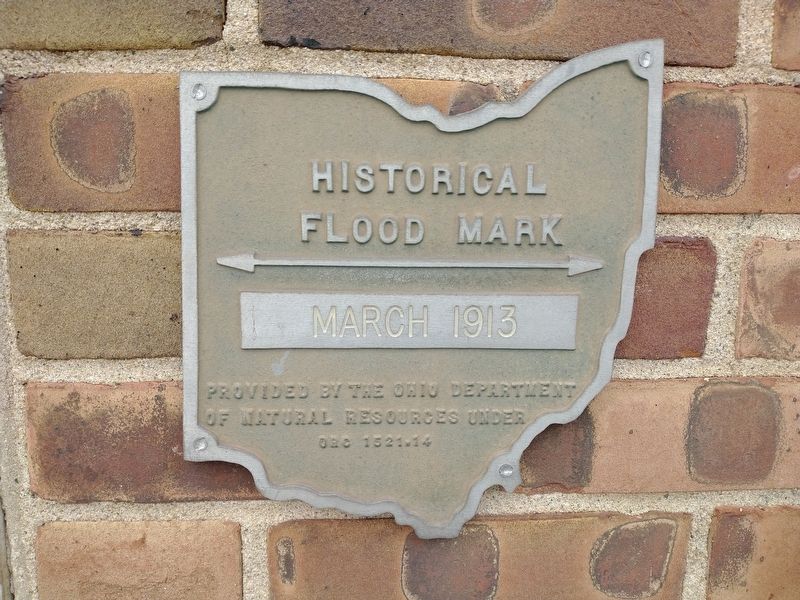 Ohio Historical Flood Marker Marker image. Click for full size.