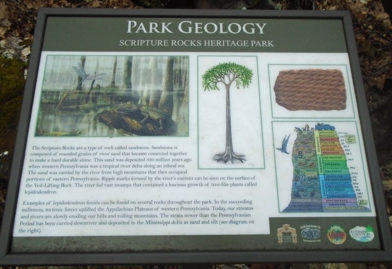 Park Geology Marker image. Click for full size.