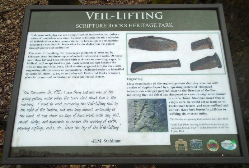 Veil-Lifting Marker image. Click for full size.